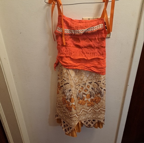 Moana Princess Dress - Picture 1 of 3